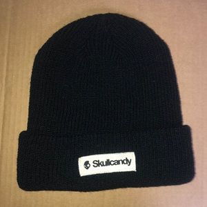 Skullcandy Ribbed knit cuff beanie black